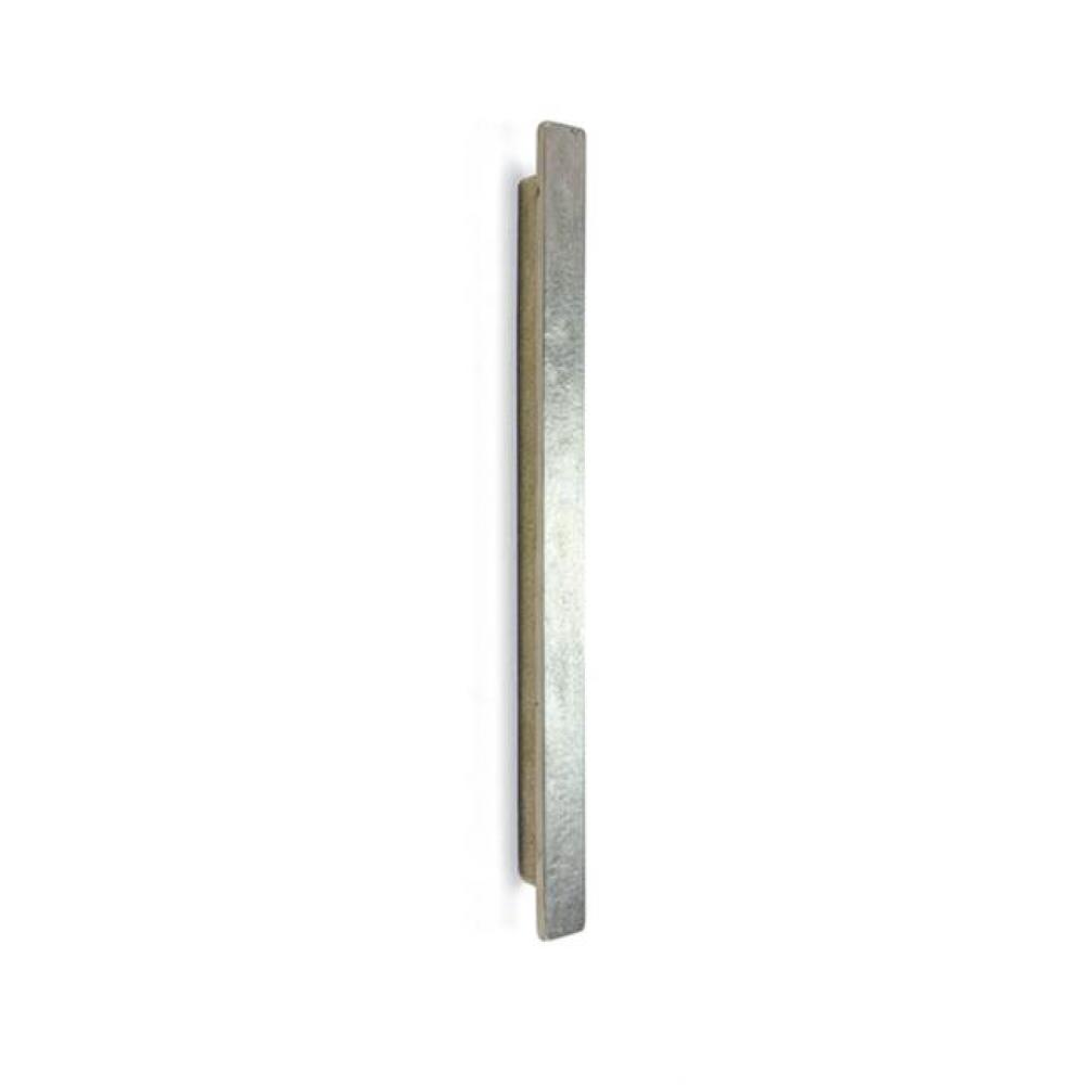 10'' x 11/16'' x 3/16'' Contemporary cabinet pull. 8'' cen