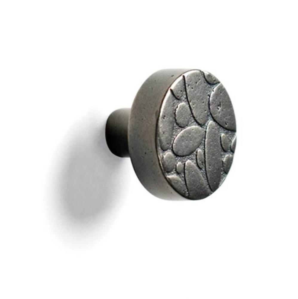 1 3/8'' Stone round cabinet knob.