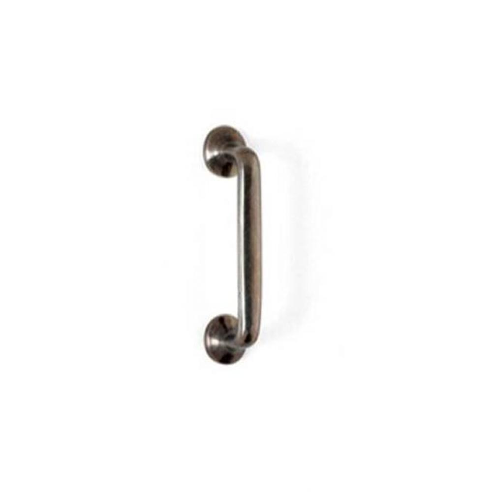 13 1/8'' Round foot cabinet pull. 12'' center-to-center.