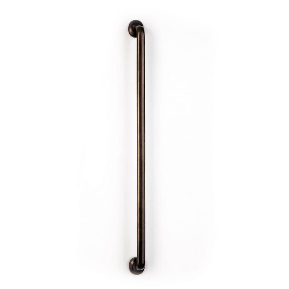 15 1/8'' Round foot cabinet pull. 14'' center-to-center.