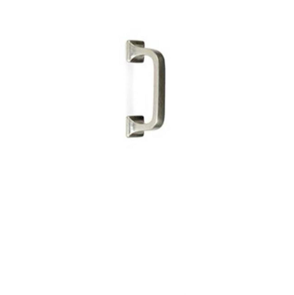 3 1/4'' Square handle cabinet pull. 2 1/2'' center-to-center.