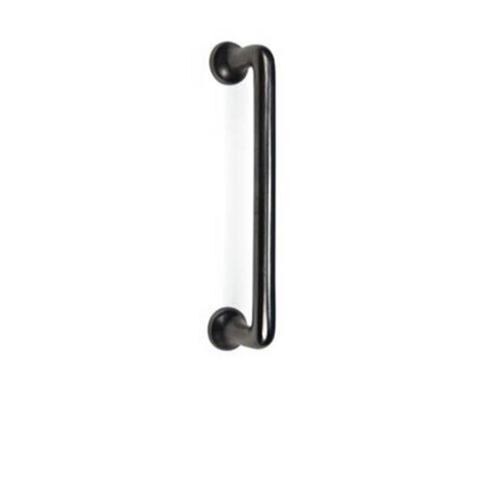 7 1/8'' Round foot cabinet pull. 6 1/8'' center-to-center.