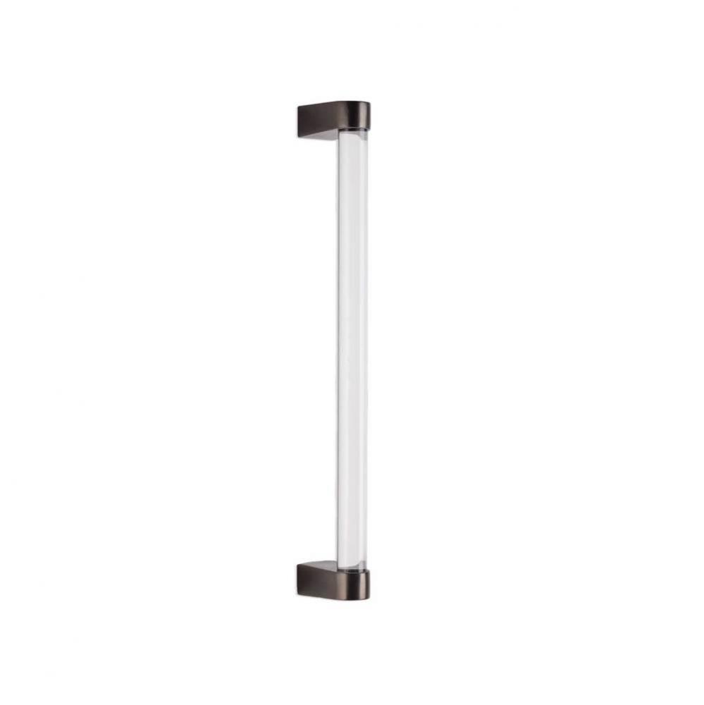 8'' Acrylic dowel cabinet pull. 7 1/2'' center-to-center.