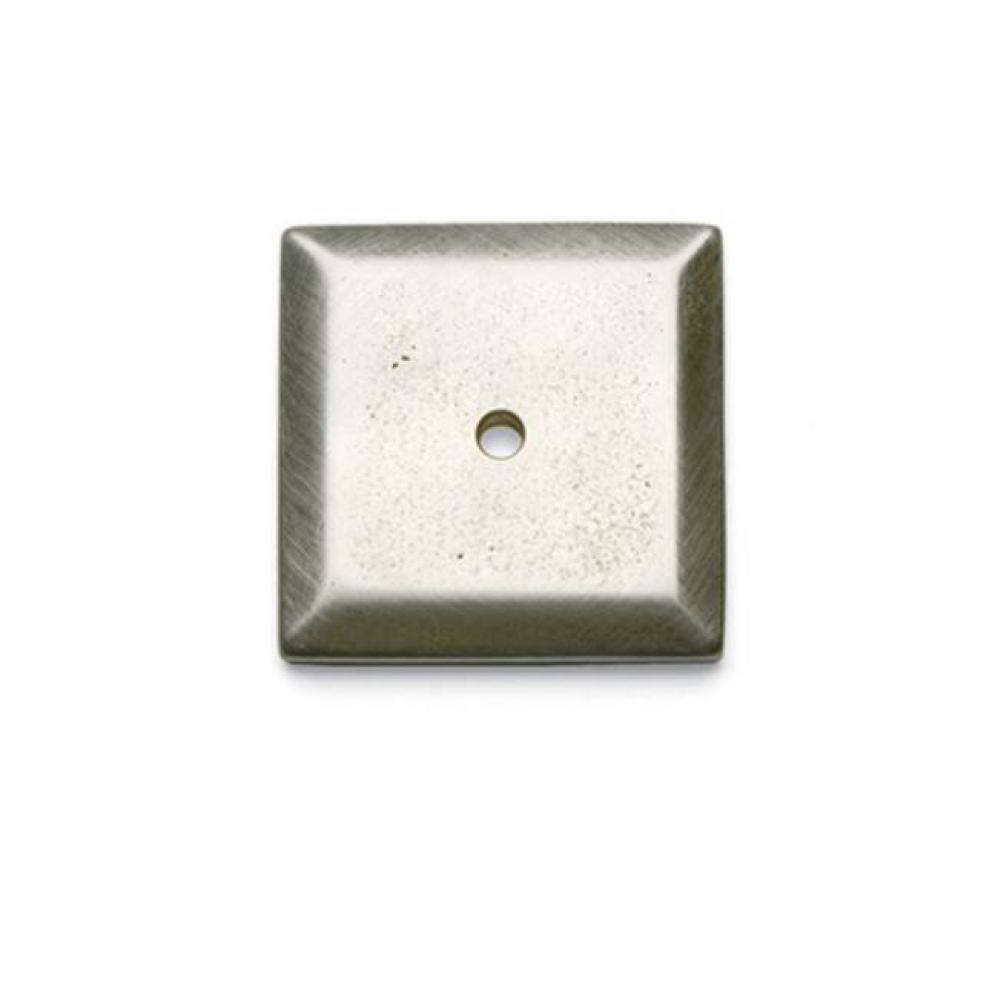 1 5/8'' Bevel Edge square cabinet knob escutcheon.