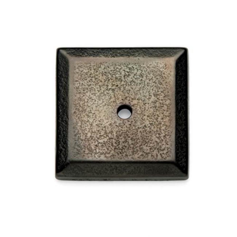 1 3/4'' Bevel Edge square cabinet knob escutcheon.
