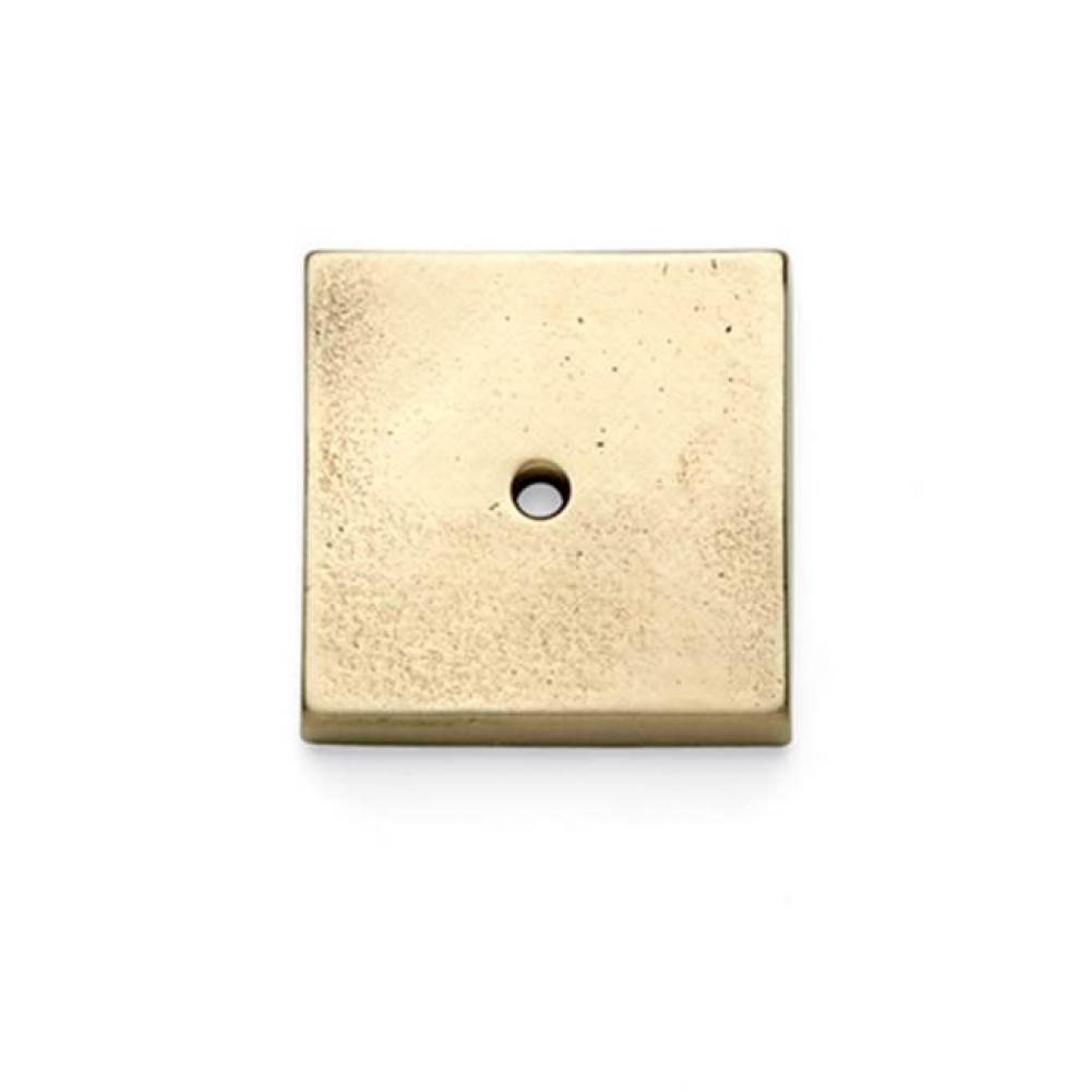 1 5/8'' Contemporary square cabinet knob escutcheon.