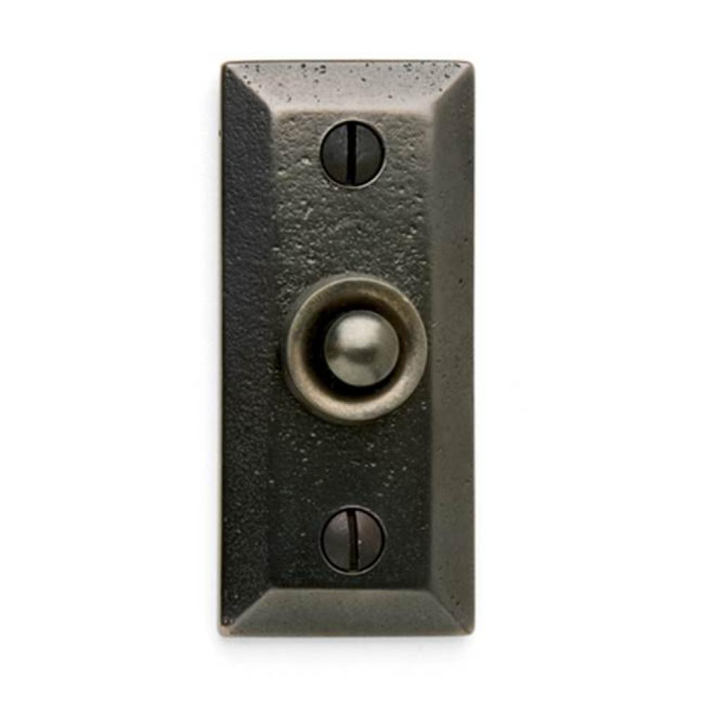 1 1/4'' x 3 1/4'' Bevel edge cabinet knob escutcheon.