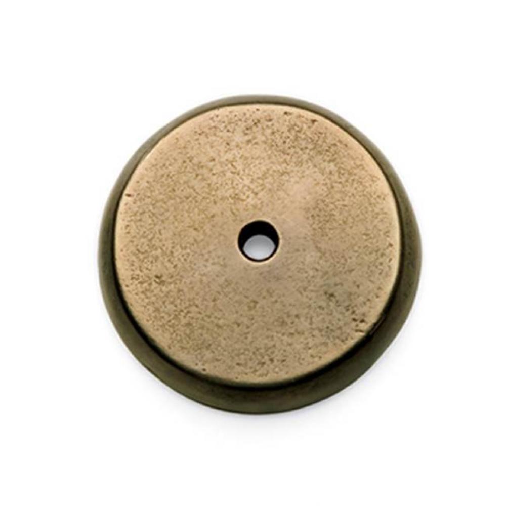 2'' Bevel Edge round cabinet knob escutcheon.