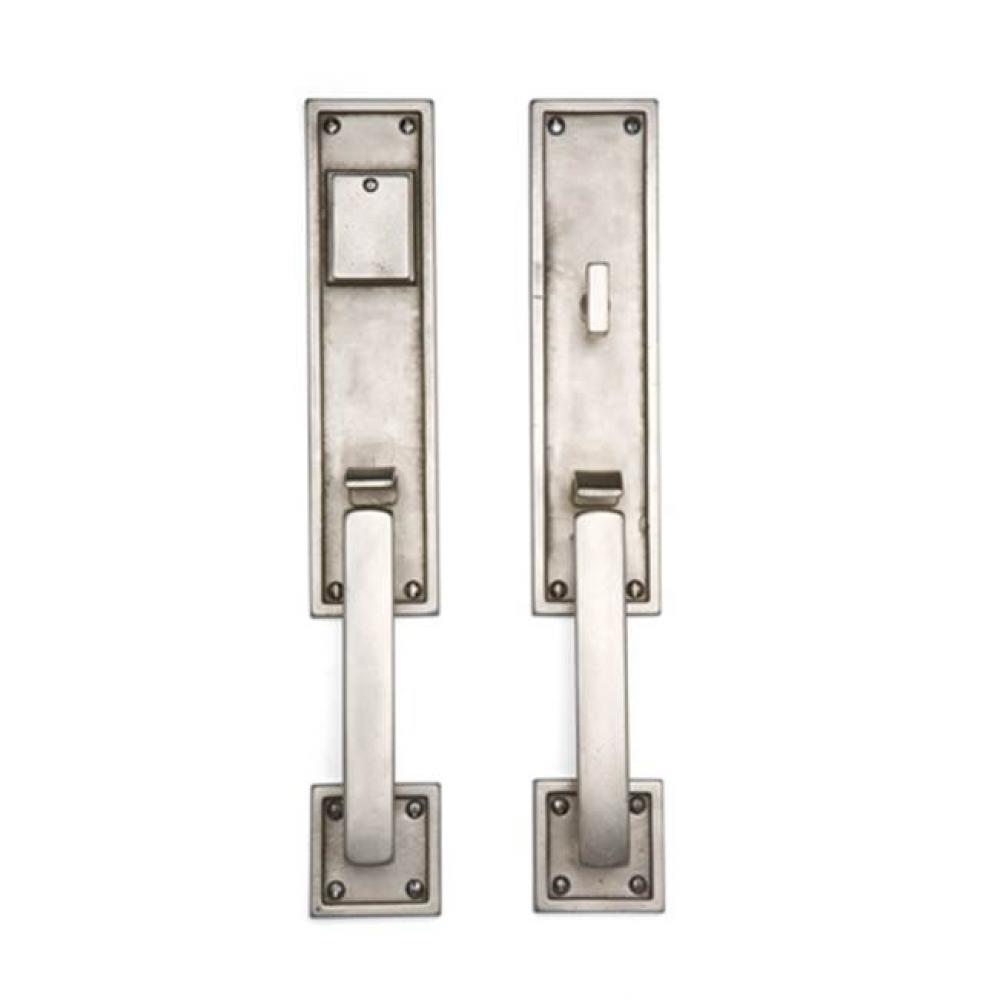 Double cylinder. Handle x handle. Non-egress. Sectional. EP-1524ML-KC (ext) EP-1524ML-KC (int)* (N