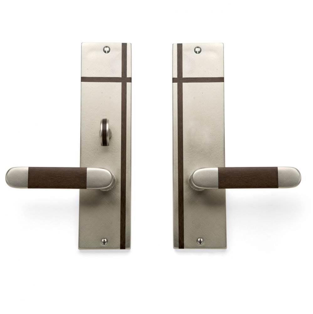 Double cylinder. Lever/knob x lever/knob ML entry set. EP-WH1610ML-KC (ext) EP-WH1610ML-KC (int) N