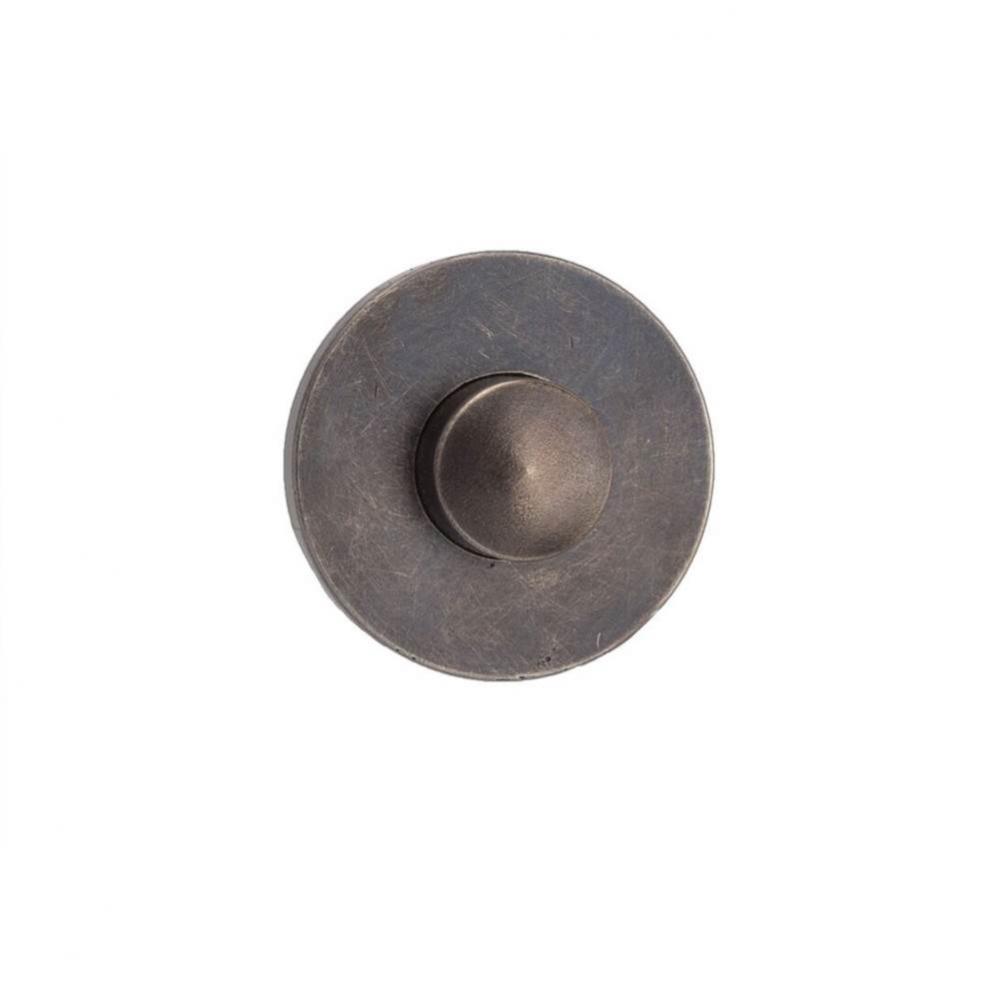 1 1/8'' Minimalist door bell w/matching button. 15/16-32 Thread. Thread or silicon insta