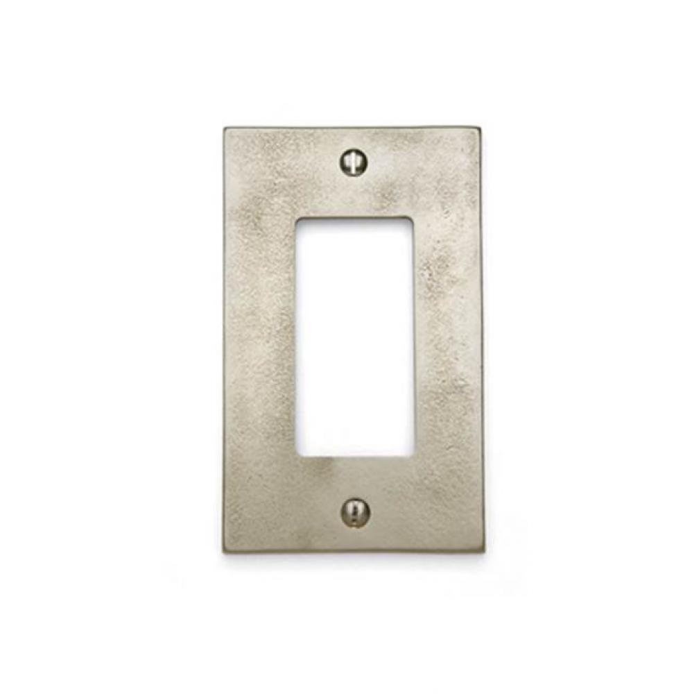 4 3/4'' x 4 1/2'' Contemporary switchplate/decora combination cover.