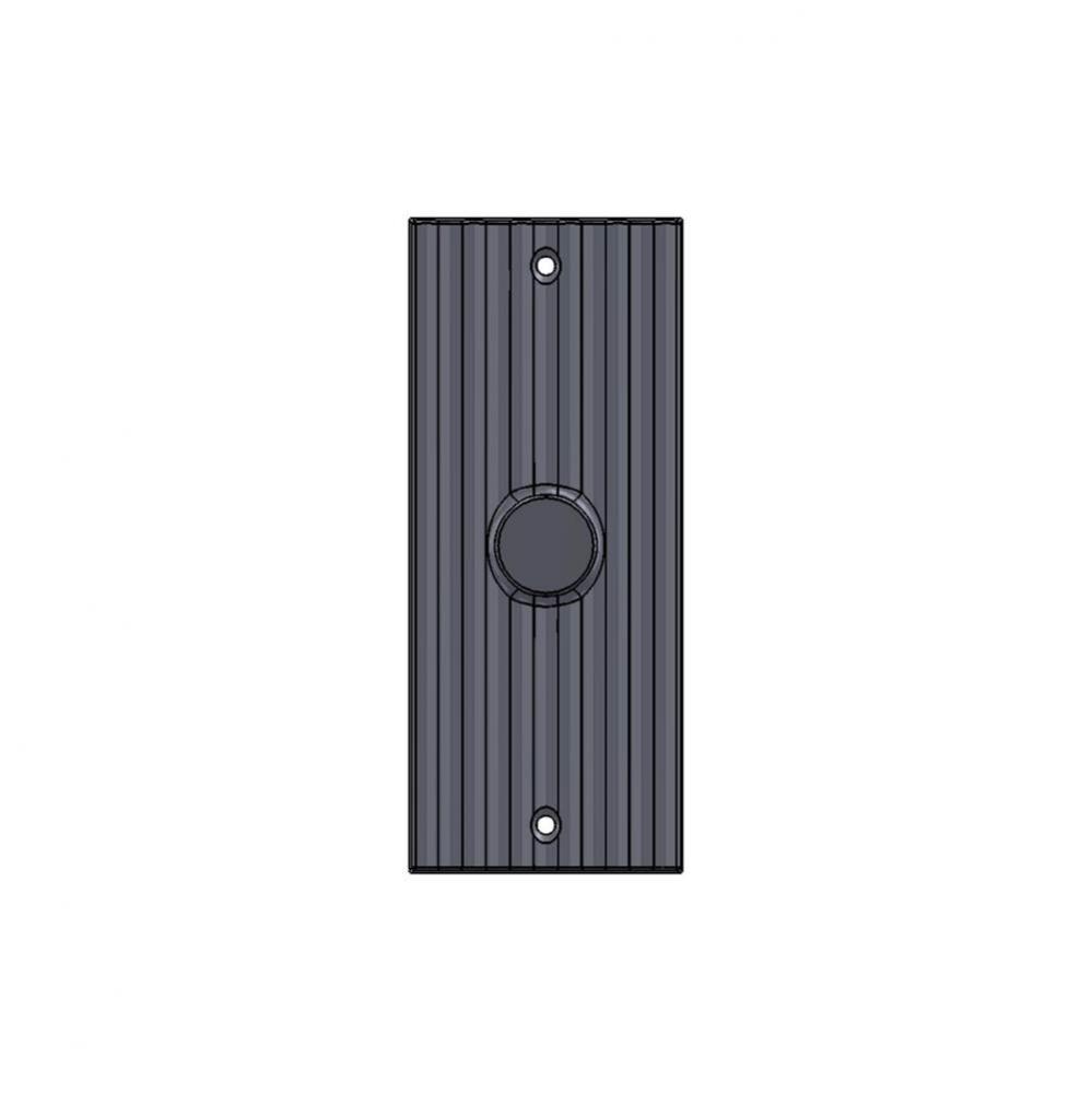 2 1/2'' x 6'' Corrugated privacy plate.