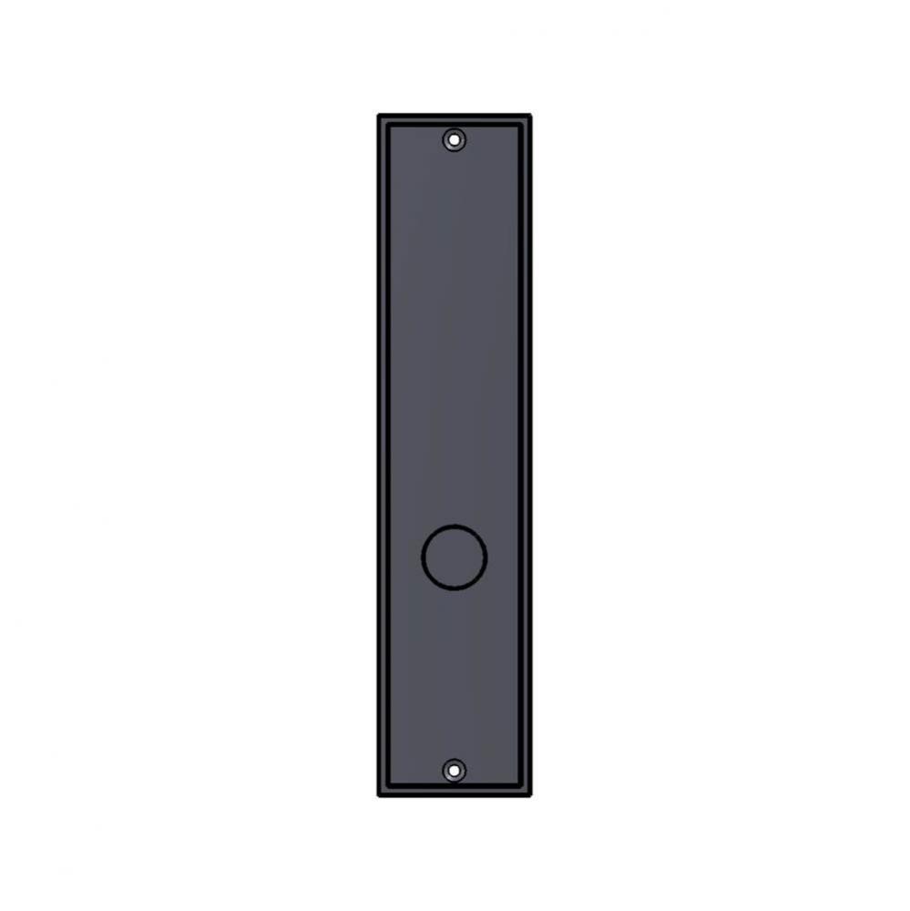 2 1/4'' x 10'' Mesa interior mortise lock plate w/emergency release cover.