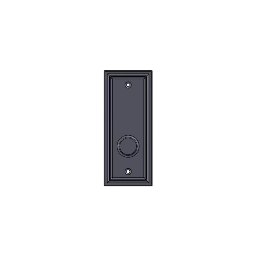 2 1/2'' x 6'' Ridge mortise bolt plate w/emergency release cover.