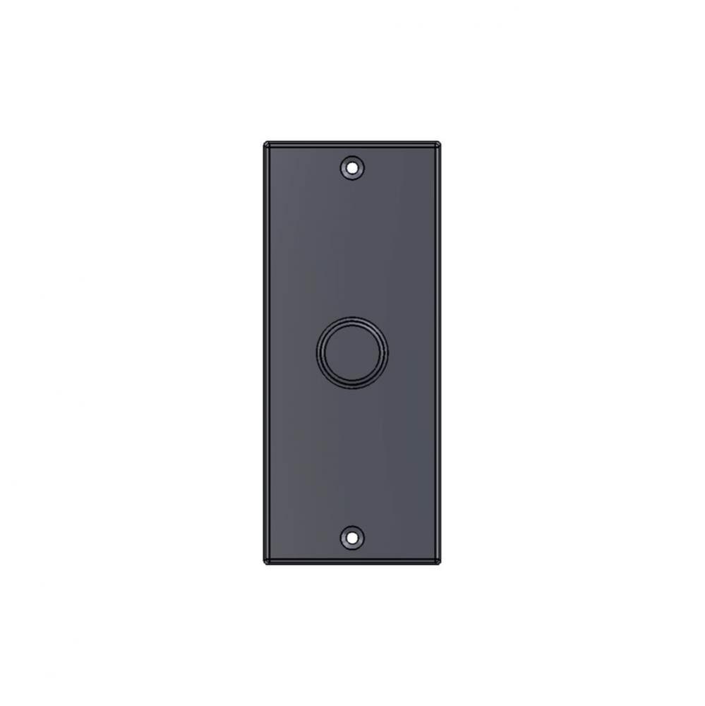 2 1/2'' x 6'' Contemporary mortise bolt plate w/turn piece.