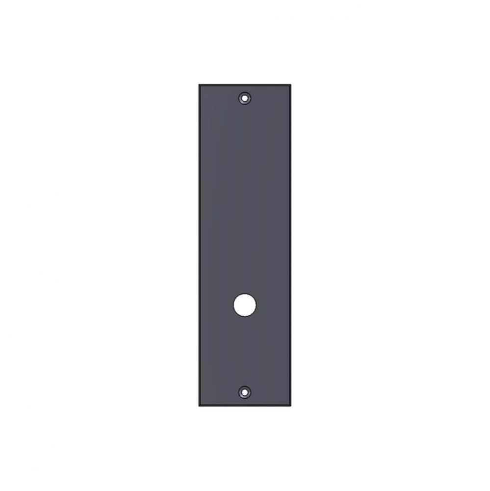 2 1/2'' x 8 3/4'' Novus interior mortise lock plate w/emergency release cover.