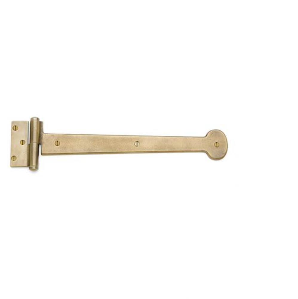 12 9/16'' Active cabinet strap hinge w/finial.