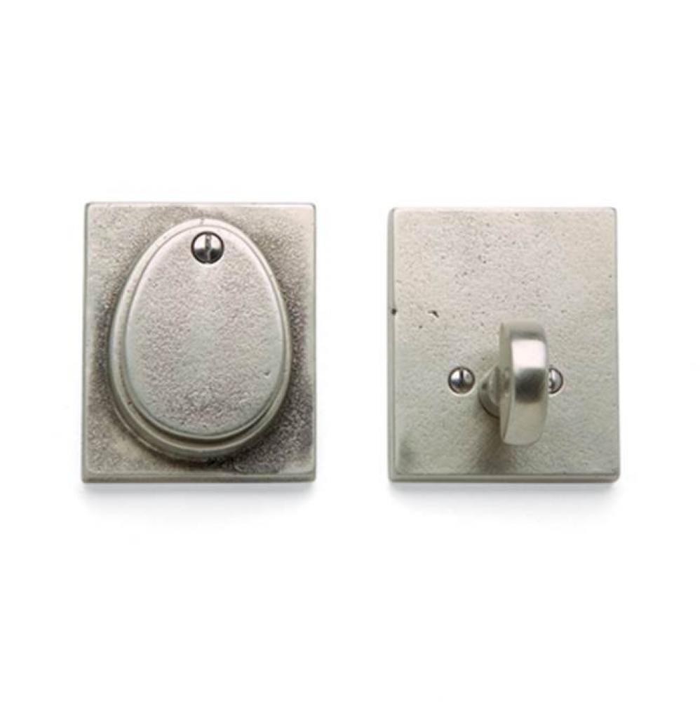 Single cylinder auxiliary deadbolt set. 1 5/8'' or 2 1/8'' bore. DB-9509 (ext)