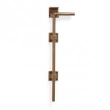 Sun Valley Bronze BB-SQ18 - 18'' Square cane bolt. Includes 2 guides. (Shown)