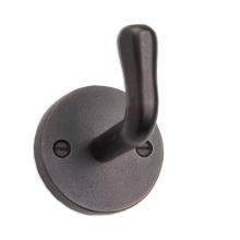 Sun Valley Bronze CH-10 - 2 1/4'' x 2 1/4'' Robe hook. Specify Novus escutcheon.