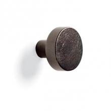 Sun Valley Bronze CK-417LS - 1 1/4'' Long shank contemporary round flat cabinet knob.