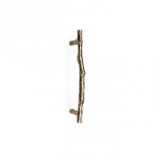 Sun Valley Bronze CK-722 - 7 3/4'' Large twig pull. 6 1/8'' center-to-center.