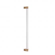 Sun Valley Bronze CK-ACR-DWL-12 - 12'' Acrylic dowel cabinet pull. 11 1/2'' center-to-center.