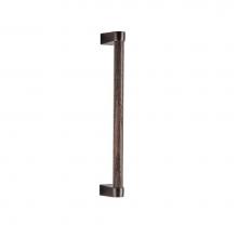 Sun Valley Bronze CK-WOAK-BSTN-DWL-8 - 8'' White oak w/black stain dowel cabinet pull. 7 1/2'' center-to-center.