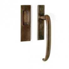 Sun Valley Bronze CMP-819LS-K - Lever x flush pull lift & slide retrofit keyed entry set. (Not shown)