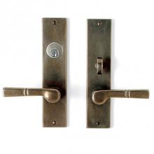 Sun Valley Bronze CS-1512ML-DC - Double cylinder. Lever/knob x lever/knob ML entry set. EP-1512ML-KC (ext) EP-1512ML-KC (int) Non-e