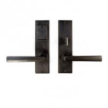 Sun Valley Bronze CS-2108ML-DC - Double cylinder. Lever/knob x lever/knob ML entry set. EP-2108ML-KC (ext) EP-2108ML-KC (int) Non-e