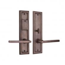 Sun Valley Bronze CS-2510ML-DC - Double cylinder. Lever/knob x lever/knob ML entry set. EP-2510ML-KC (ext) EP-2510ML-KC (int) Non-e