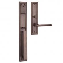 Sun Valley Bronze CS-2518DC - Double cylinder. Handle x lever/knob. Non-egress. EP-2518ML-KC (ext) EP-2510ML-KC (int)*