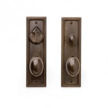 Sun Valley Bronze CS-421ML - Single cylinder. Lever/knob x lever/knob ML entry set. EP-421ML-KC (ext) EP-421ML-TPC (int)*