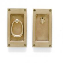 Sun Valley Bronze CS-F402-8x158IML-PR - Privacy set. Lever/knob x lever/knob interior mortise lock set. Sectional. P-402 w/157ERC (ext) P-