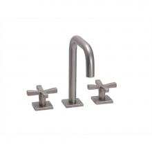 Sun Valley Bronze CS-LF-06 - Everly deck mount goose neck lavatory faucet shown w/ P-N925 escutcheons. Includes Cal Faucets wid