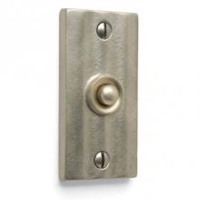 Sun Valley Bronze DRB-1400 - 1 5/8'' x 3 1/4''  Corrugated door bell plate w/matching button.
