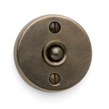 Sun Valley Bronze DRB-9-1 - 2 1/4'' Round Contemporary door bell plate w/matching button.