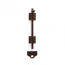 Sun Valley Bronze EXT-SSB-GUIDE - 2 1/8'' x 3 3/4'' Extended square surface bolt guide. (Not shown)
