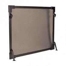 Sun Valley Bronze FS-100 - 38 3/4'' x 30 5/8'' Freestanding fire screen. Custom sizes available.