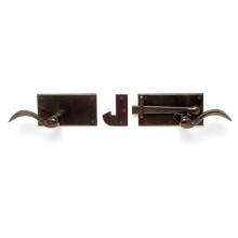 Sun Valley Bronze GL-300 - Interior gate latch w/lever & strike. 6 5/8'' x 3 3/8'' (int)