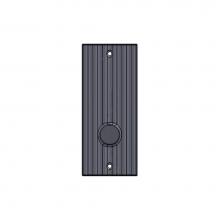 Sun Valley Bronze P-1406OH-MB-ERC/P-F1406OH-MB-ERC - 2 1/2'' x 6'' Corrugated mortise bolt plate w/emergency release cover.