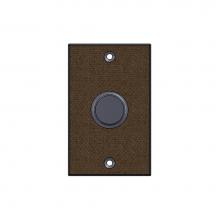 Sun Valley Bronze P-2204 - 2 1/2'' x 4'' Burlap passage plate.