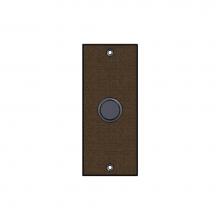 Sun Valley Bronze P-2206 - 2 1/2'' x 6'' Burlap passage plate.