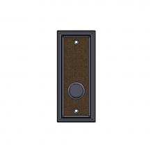 Sun Valley Bronze P-2406OH/P-F2406OH - 2 1/2'' x 6'' Ridge Burlap passage plate.