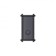 Sun Valley Bronze P-356OH/P-F356OH - 3 1/2'' x 6 5/8'' Trellis passage plate.