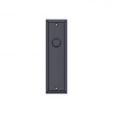 Sun Valley Bronze P-408MB-ERC/P-F408MB-ERC - 2 1/2'' x 8 3/4'' Bevel Edge mortise bolt plate w/emergency release cover.