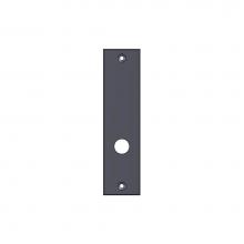 Sun Valley Bronze P-979OH-MB-ERC/P-F979OH-MB-ERC - 1 1/2'' x 6'' Contemporary mortise bolt plate w/emergency release cover.
