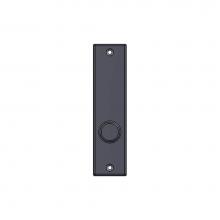 Sun Valley Bronze P-979OH-MB-TPC/P-F979OH-MB-TPC - 1 1/2'' x 6'' Contemporary mortise bolt plate w/turn piece.
